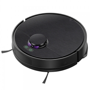 Robot Vacuum Cleaner Liectroux L7S, LDS Laser Navigation & Mapping, Multi-floor Map Storage,6500Pa Suction, Voice & WiFi  App Control, No-go Zones, Selective Room Clean, Breakpoint Resume Cleaning,  Wet Mopping & Disinfection, Ideal for Hard Floors to Medium-Pile Carpets, Works with Alexa and Google Assistant
